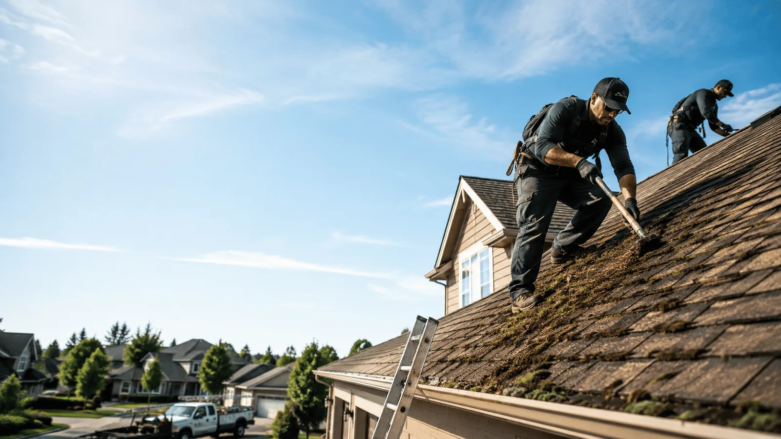 Roof Moss Removal in Harvard, MA near me